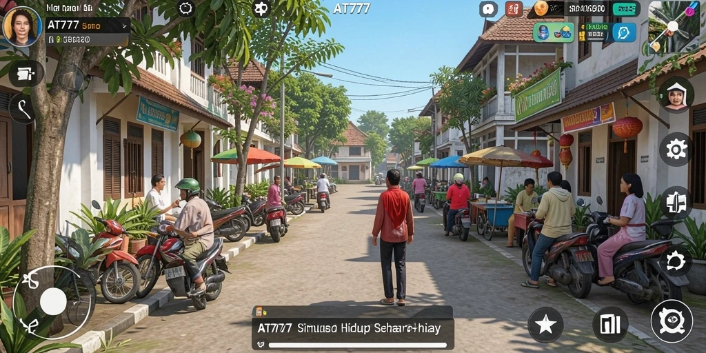 Tampilan gameplay AT777 yang mendebarkan dan interaktif.