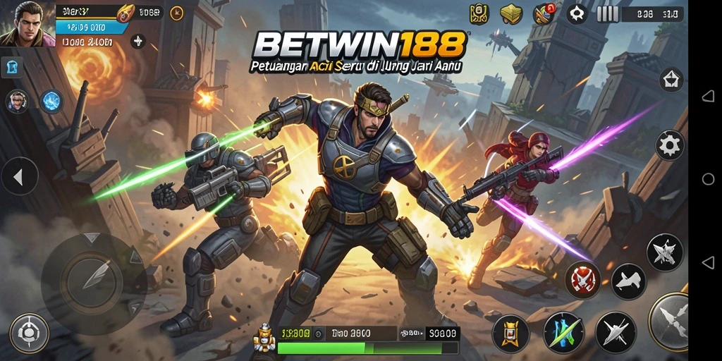 Tampilan seru dari gameplay BETWIN188 yang penuh aksi.