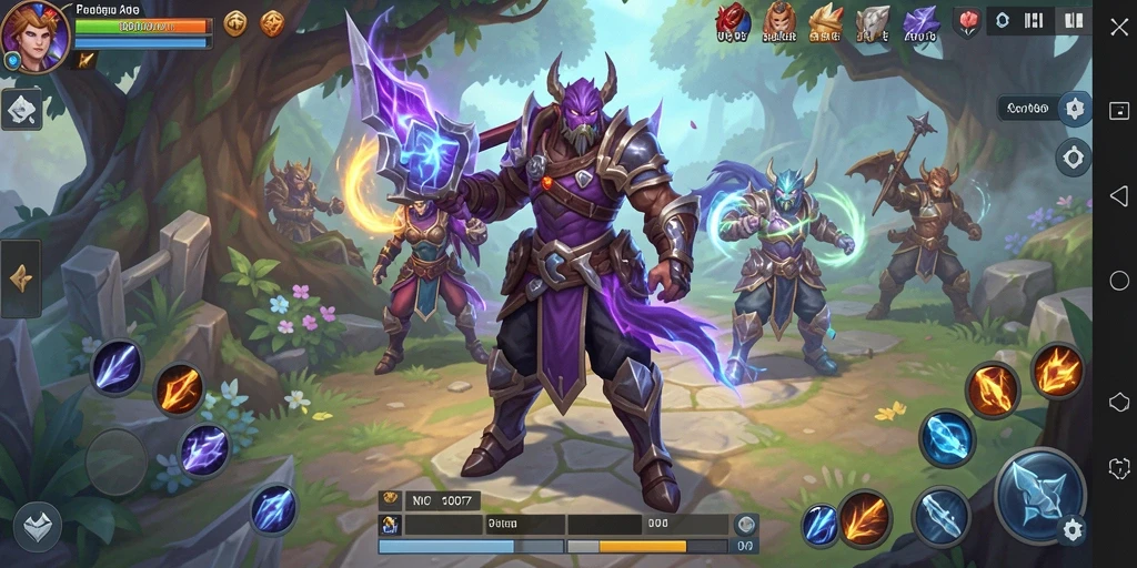 Tampilan gameplay menegangkan di C0077 saat melawan monster besar.