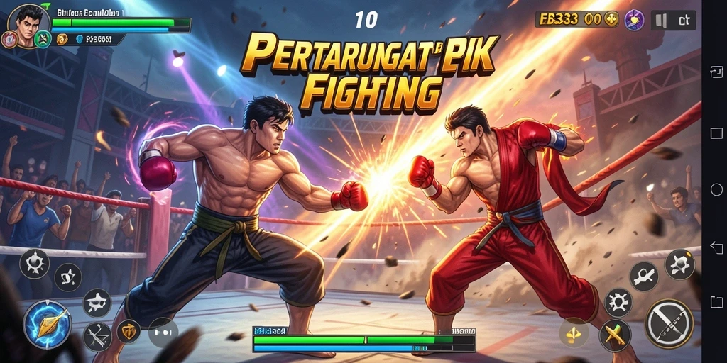 Tangkapan layar FB333 menampilkan aksi pertempuran yang mendebarkan dan grafis yang memukau.