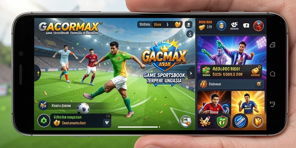 Tampilan gameplay GACORMAX yang menarik dan interaktif bagi penggemar Sportsbook.