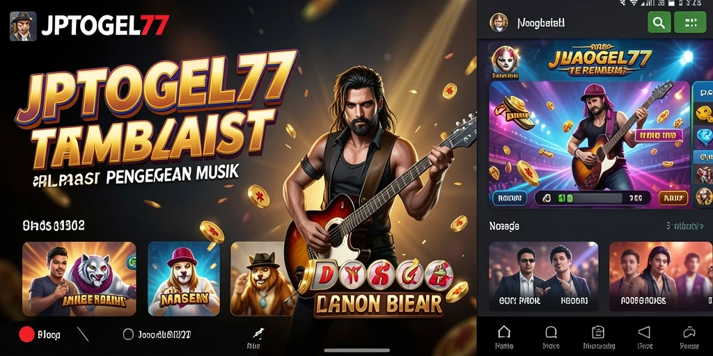 Tampilan utama <strong>JPTOGEL77</strong> menampilkan koleksi musik yang kaya dan menakjubkan.