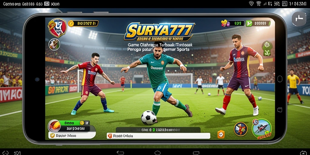 Tampilan gameplay menarik dari <strong>SURYA777</strong> saat pertandingan olahraga.